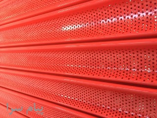 کرکره های تک جداره فولادی اتوماتیک شرکت تایسیز برترین تولید