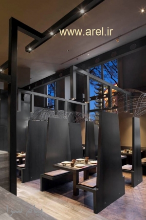 طراحی رستوران به سبک ژاپنی
