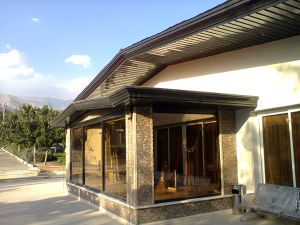 اجرای اردواز طرح سفال اردواز پیشانی اردوازسقف ویلایی شیروانی پوشش سقف تعمیرات 09391431941