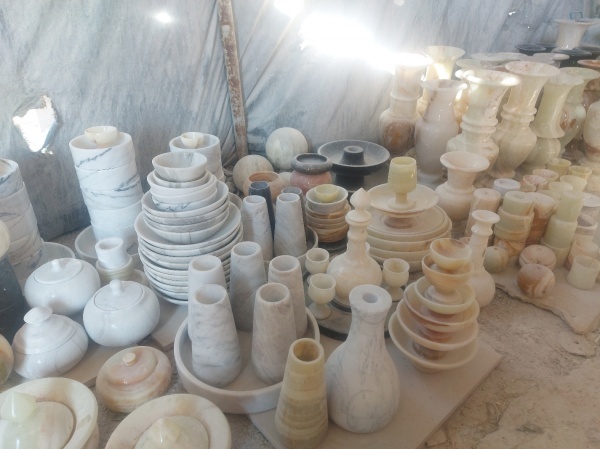 ظروف سنگی و گلدان سنگی اراد