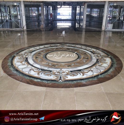 معرق سنگ و  معرق سرامیک