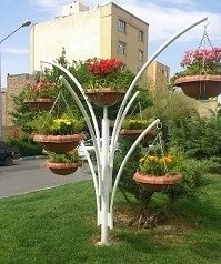 گلدان-فلاورباکس-طرح درخت-فایبرگلاس