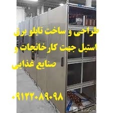 طراحی و ساخت تابلو برق استیل جهت کارخانجات و صنایع